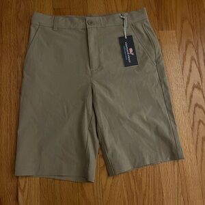 Vineyard Vines Men's Khaki Flat Front Shorts